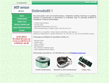 Tablet Screenshot of hst-invest.com